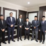 KUNJUNGAN HORMAT DUTA BESAR ISTIMEWA DAN MUTLAK REPUBLIK ISLAM IRAN KE NEGARA BRUNEI DARUSSALAM